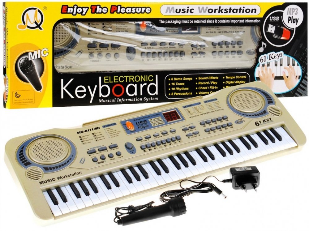 Zingen en muziek - Keyboard-MQ-811USB_[16585]_1200